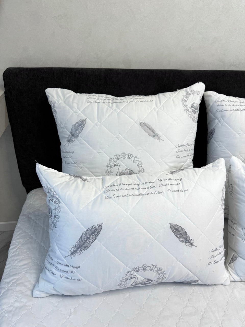 Kopfkissen mit Öko-Daunenfüllung